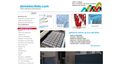 Desktop Screenshot of demetacrilato.com